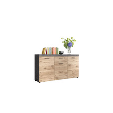 ebuy24 Swift dressoir 3 deuren, 1 lade eik decor.