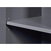ebuy24 Silenzia dressoir 2 deuren, 4 laden grijs.