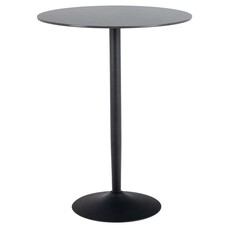 ebuy24 Mitol bartafel Ø80cm keramiek zwart.