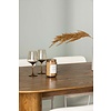 ebuy24 Isolde eethoek tafel naturel en 4 Tvist stoelen beige.