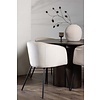 ebuy24 Olivia eethoek tafel mokka en 4 berit stoelen beige.