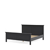 ebuy24 Venedig bed Tweepersoonsbed 180x200 cm, mat grijs.