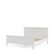 ebuy24 Venedig bed Tweepersoonsbed 180x200 cm, wit.