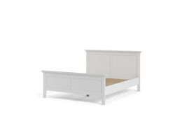 ebuy24 Venedig bed Tweepersoonsbed 160x200 cm, wit.