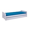 ebuy24 Surf bed 90x200cm met 1 uitschuifbaar bed wit.