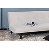 ebuy24 Bodil slaapbank fluweel beige.