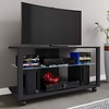 ebuy24 FolasLR TV-meubel 2 planken zwart.