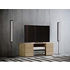 ebuy24 Lowina95 TV-meubel 2 deuren 2 laden eik decor.