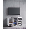 ebuy24 Fetino TV-meubel 8 planken wit.