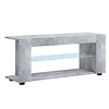 ebuy24 PlexaloXL TV-meubel 2 planken beton decor.