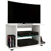 ebuy24 ExpaloL TV-meubel 2 planken wit.
