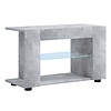 ebuy24 PlexaloL TV-meubel 2 planken beton decor.