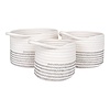 ebuy24 Algar mand Ã˜13/17/20cm set van 3 wit.