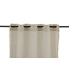 ebuy24 Kaya grodijn 1 st. met ringen 290x140cm beige.