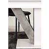 ebuy24 Disa eetkamertafel 80x120cm, uittrekbaar met extra plaat wit.