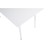 ebuy24 Polar eetkamertafel 90x180cm wit.
