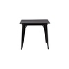 ebuy24 Tempe eetkamertafel 80x80cm zwart.