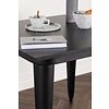 ebuy24 Tempe eetkamertafel 80x80cm zwart.