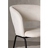 ebuy24 Day eetkamerstoel met armleuningen offwhite.