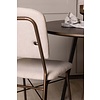ebuy24 Seda eetkamerstoel beige, bruin.