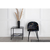 ebuy24 Velvet eetkamerstoel gebloemd.