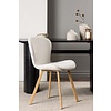 ebuy24 Lilja eetkamerstoel beige, eik decor.