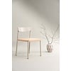 ebuy24 Malmön eetkamerstoel vlecht beige.
