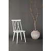 ebuy24 Mariette eetkamerstoel hout wit.