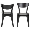 ebuy24 Ramse eetkamerstoel zwart.