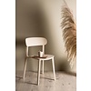 ebuy24 Ã…stol eetkamerstoel plastic beige.