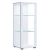ebuy24 GlasolM vitrinekast 3 planken wit.