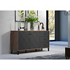 ebuy24 Montez dressoir 2 deuren, 3 laden, grafiet.