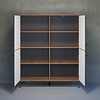 ebuy24 Montez dressoir 4 deuren, grafiet.