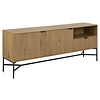 ebuy24 Jason dressoir 2 deuren, 1 lade, 1 plank wild eik decor.