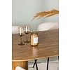 ebuy24 Isolde eethoek tafel naturel en 4 berit stoelen beige.