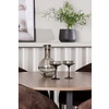 ebuy24 Durango eethoek tafel okkernoot decor en 4 Evening stoelen bruin.