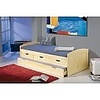 Juniorbed eenpersoonsbed Marinella grenen bed met laden