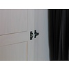 Stijlvolle 5deurs kastenwand Oslo wit hang-leg combinatie