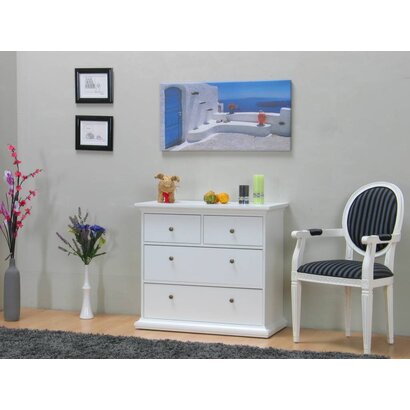 Kommode VenetiÃ« wit 2 + 2 laden