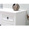 Wit dressoir New Mexico 132cm breed met 3 deuren en 3 laden