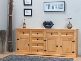 Dressoir New Mexico met 7 laden en 3 deurtjes