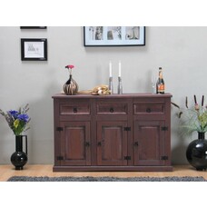 Bruin dressoir New Mexico koloniaal 132cm