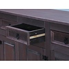 Bruin dressoir New Mexico koloniaal 132cm