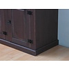 Bruin dressoir New Mexico koloniaal 132cm