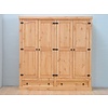New Mexico 4-deurs landelijke kledingkast 194cm breed