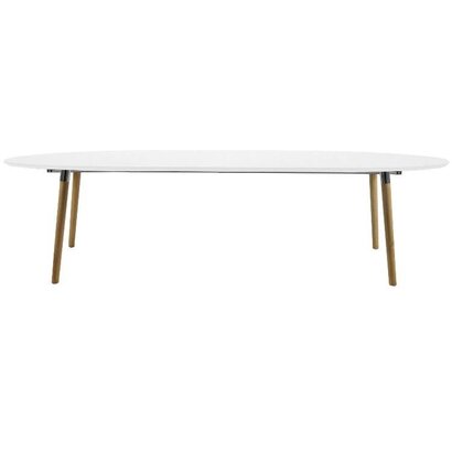 Belize eettafel wit hout