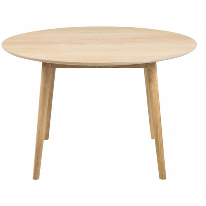 Nico - Eettafel - rond 120cm - Eiken