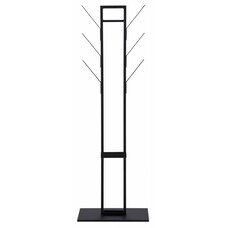 Volta kapstok zwart metaal met paraplubak