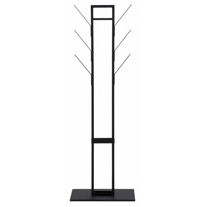 Volta kapstok zwart metaal met paraplubak