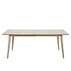 Canes eetkamertafel wit eiken 200x100 cm